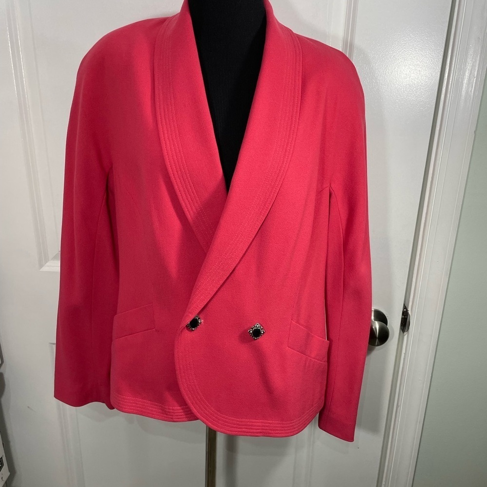 Vintage Austin Reed Bold Pink Blazer Size 10
